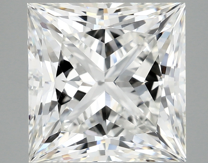 5.06 Carat Princess Cut Lab Grown Diamond VVS2F