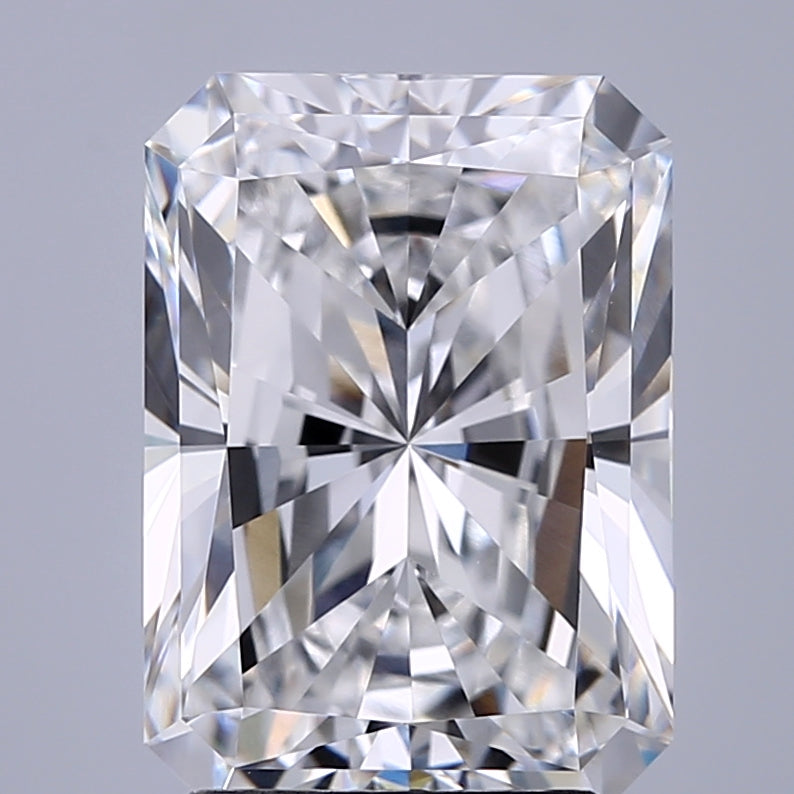 5.06 Carat Radiant Lab Grown Diamond, VVS2 D