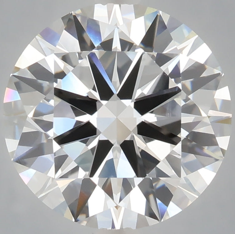 5.06 Carat Round Lab Grown Diamond VVS1 F