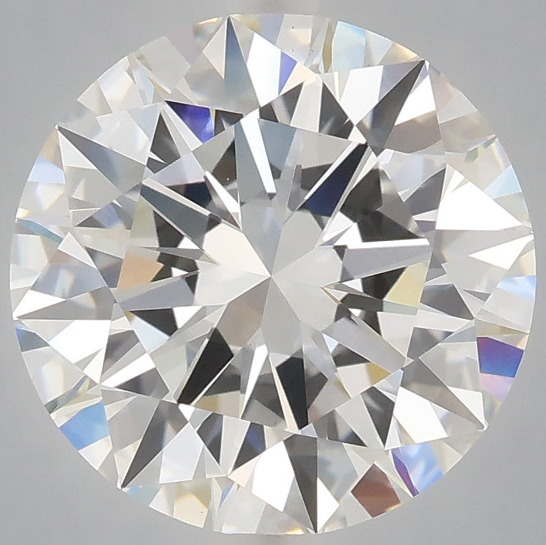 5.06 Carat Round Lab Grown Diamond VVS2 E