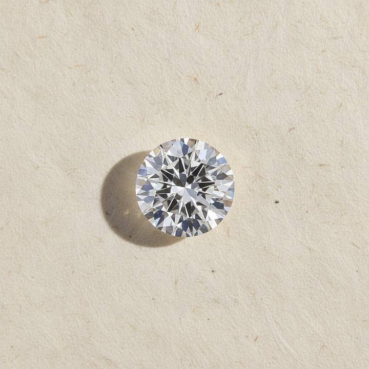 5.06 Carat Round Brilliant E VVS2 CVD Lab Grown Diamond Excellent Cut IGI Certified