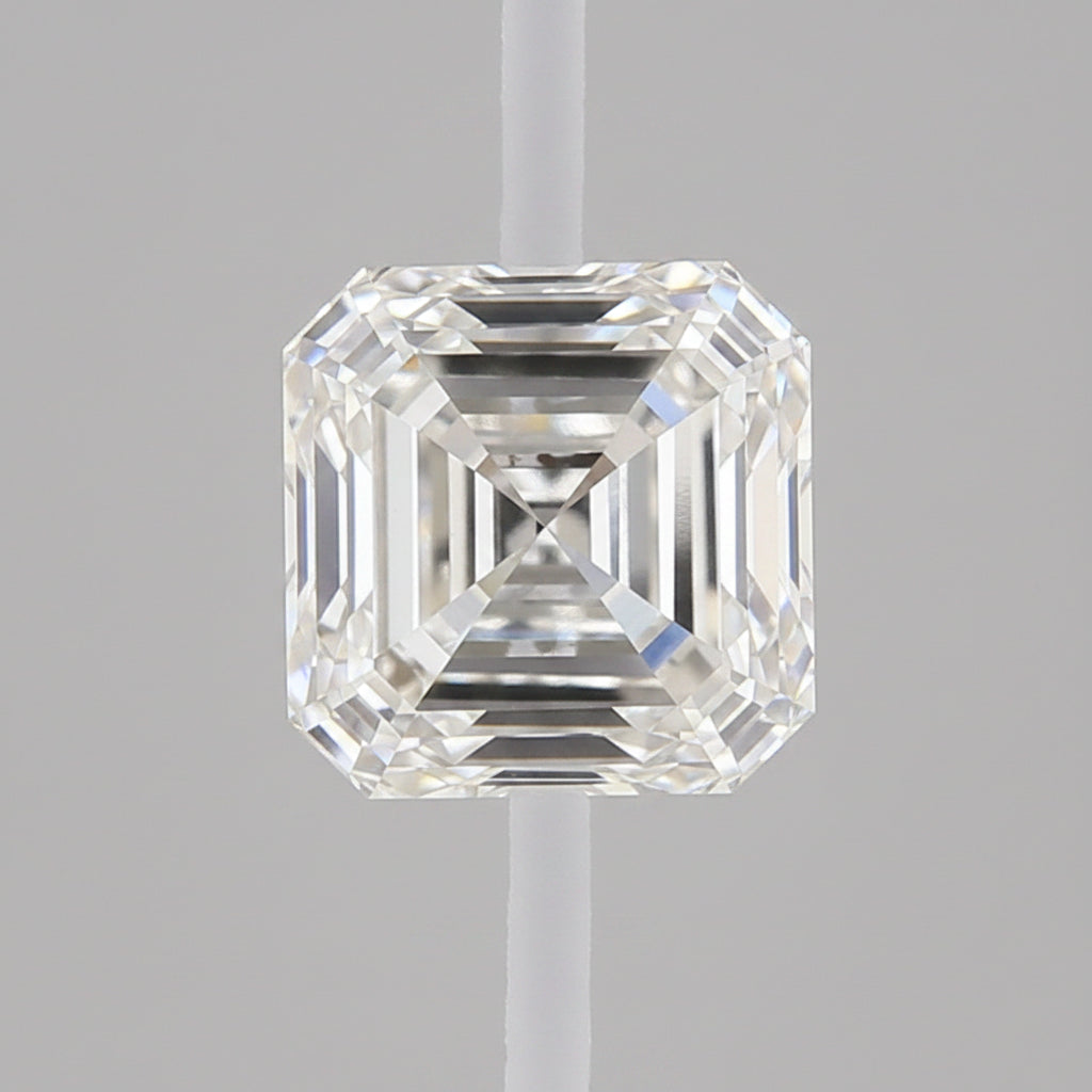 5.07 Carat Asscher Lab Grown Diamond, VS1/F