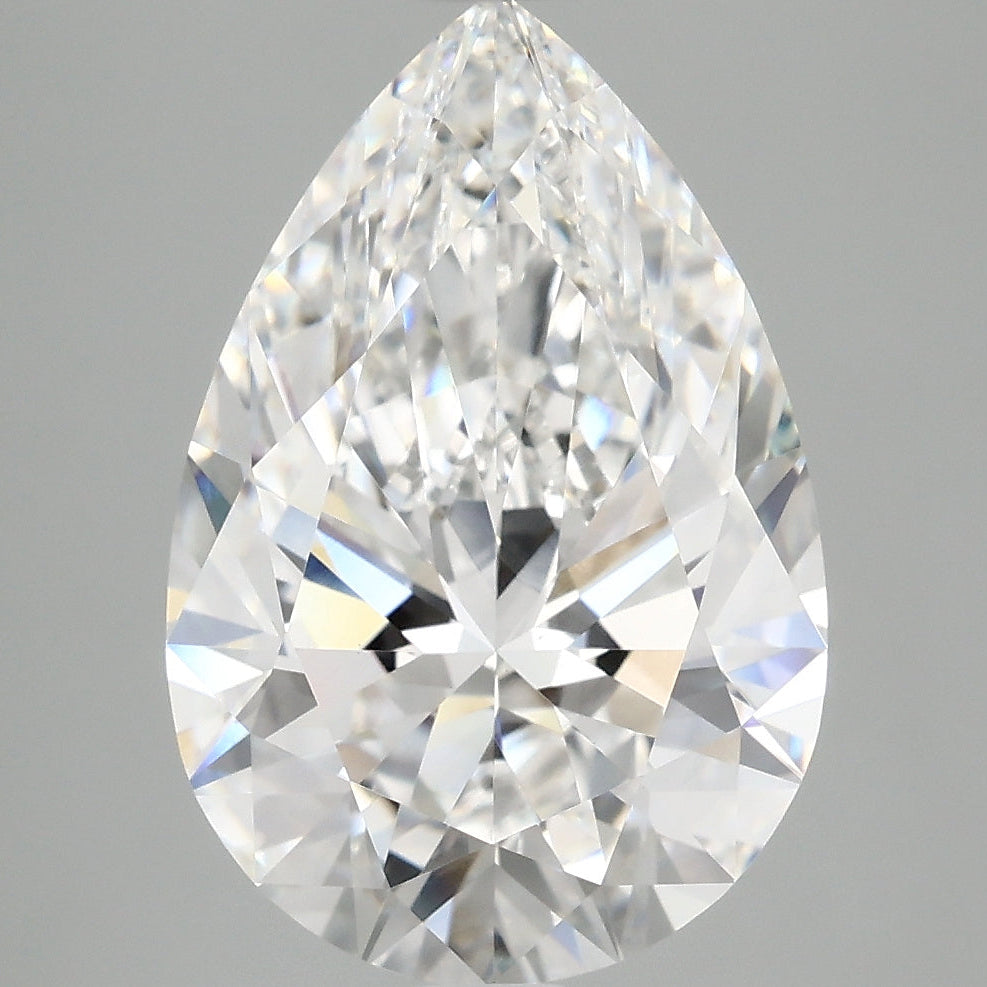 5.07 Carat Pear Cut Lab Grown Diamond VS1E