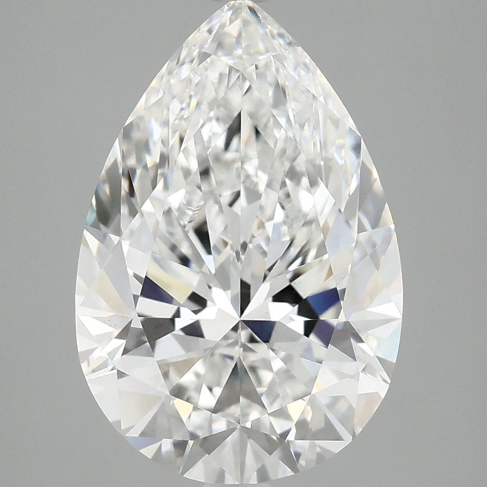5.07 Carat Pear Cut Lab Grown Diamond VS1 E