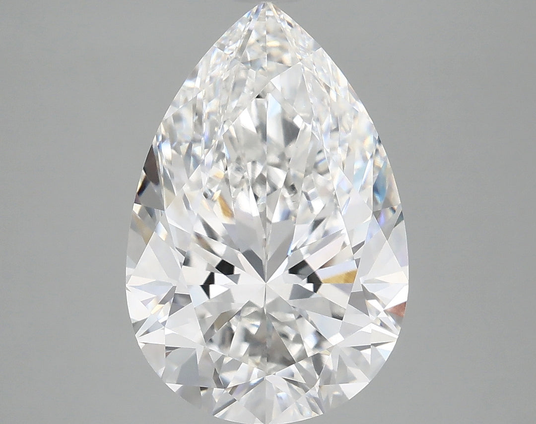 5.07 Carat Pear Cut Lab Grown Diamond VVS2E