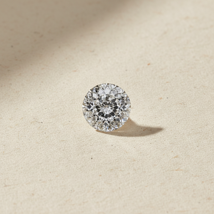 5,07 Karat portugiesischer, im Labor geschliffener Diamant, VVS2/E