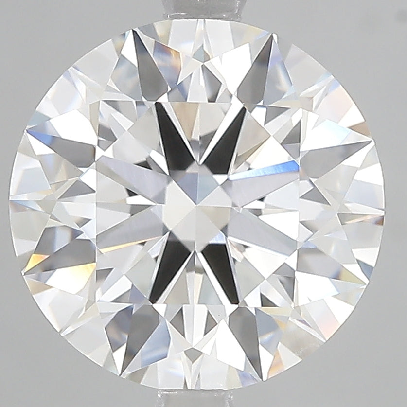 5.07 Carat Round Cut Lab Grown Diamond VVS2 F
