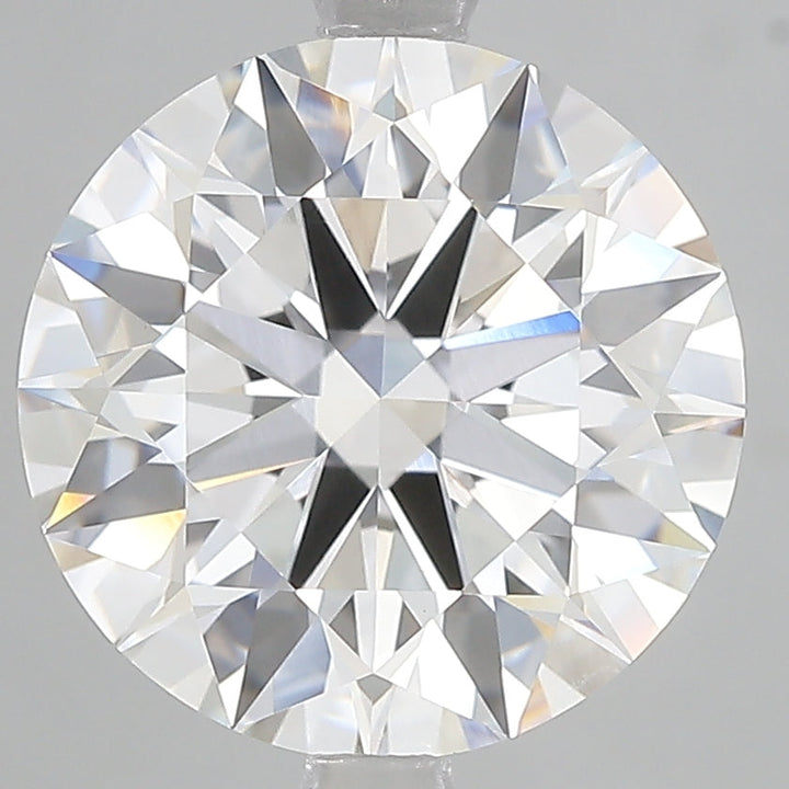 5,07 karaat ronde geslepen laboratoriumdiamant VVS2 F