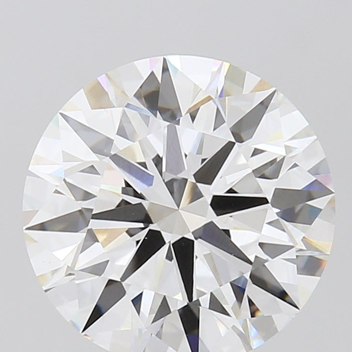 5.07 Carat Round Lab Grown Diamond VVS2 E