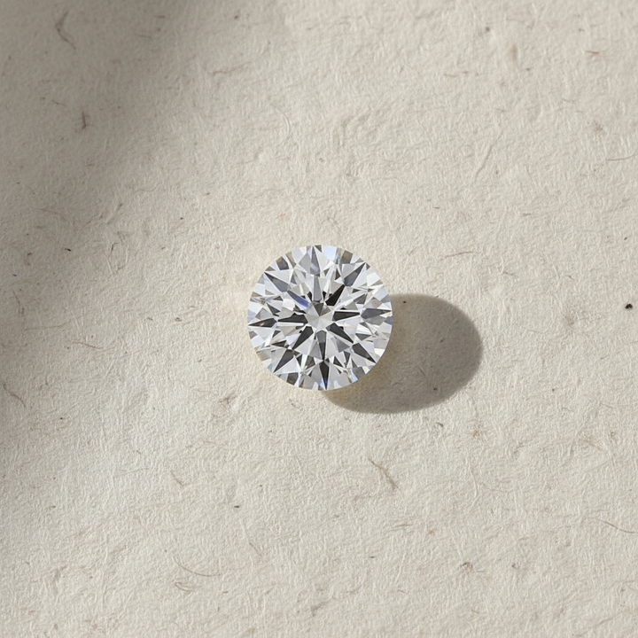 5.07 Carat Round Brilliant E VVS2 CVD Lab Grown Diamond Ideal Cut IGI Certified