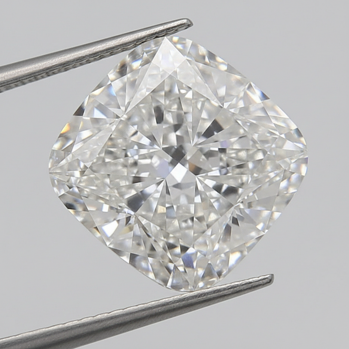 5.08 Carat Cushion Cut Lab Grown Diamond, VS1/G