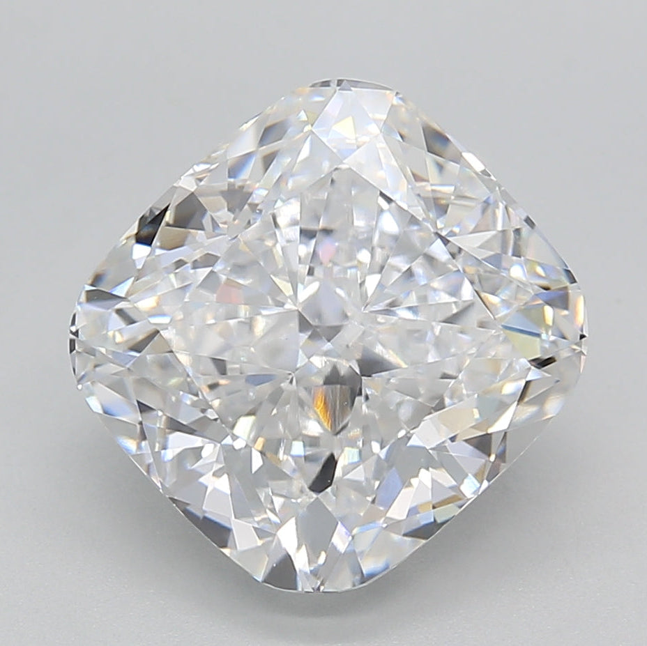 5.08 Carat Cushion Cut Lab Grown Diamond VVS1 E