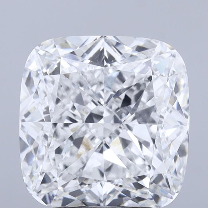 5.08 Carat Cushion Lab Grown Diamond VVS2 E