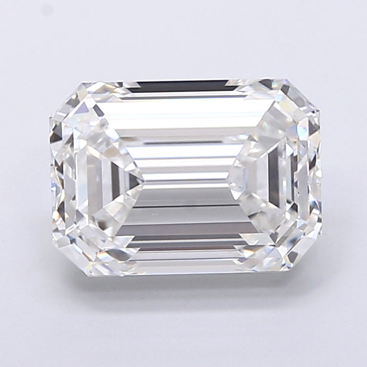 5.08 Carat Emerald Cut Lab Grown Diamond VVS1 E