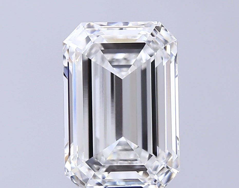 5.08 Carat Emerald Cut Lab Grown Diamond VVS1F Color
