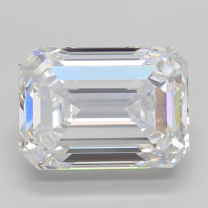 5.08 Carat Emerald Cut Lab Grown Diamond VVS2 E