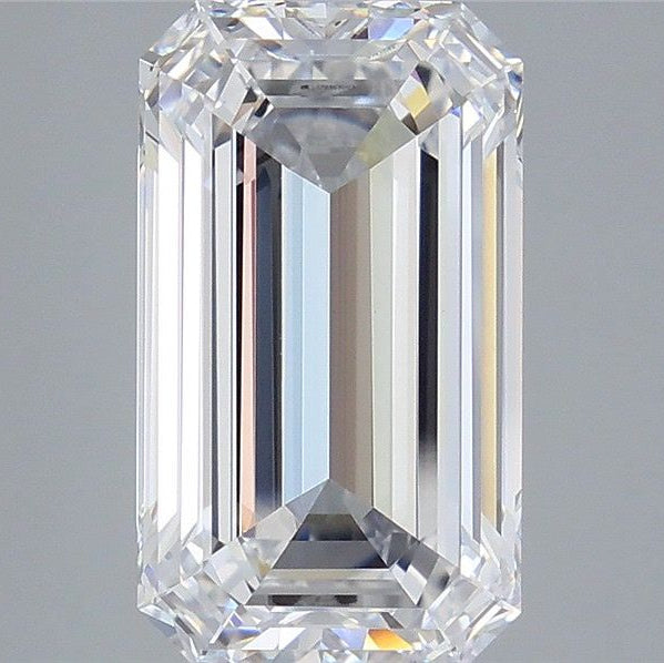 5.08 Carat Emerald Lab Grown Diamond VVS2 D
