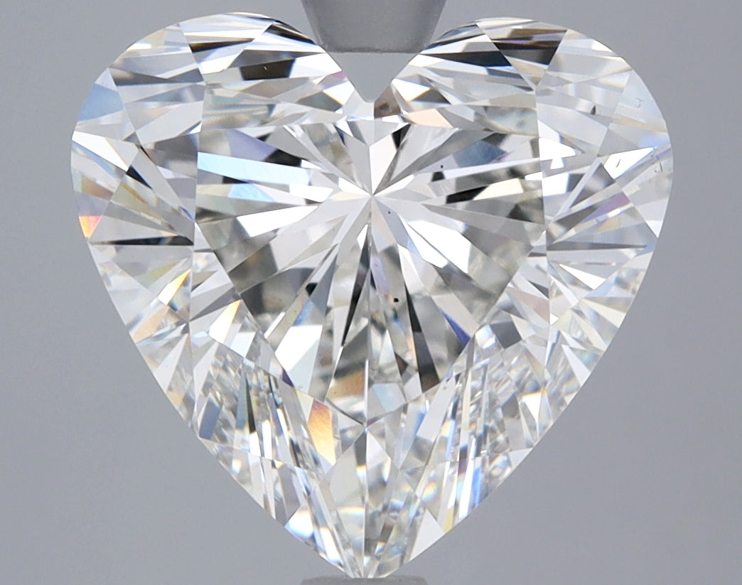 5.08 Carat Heart Cut Lab Grown Diamond VS2F