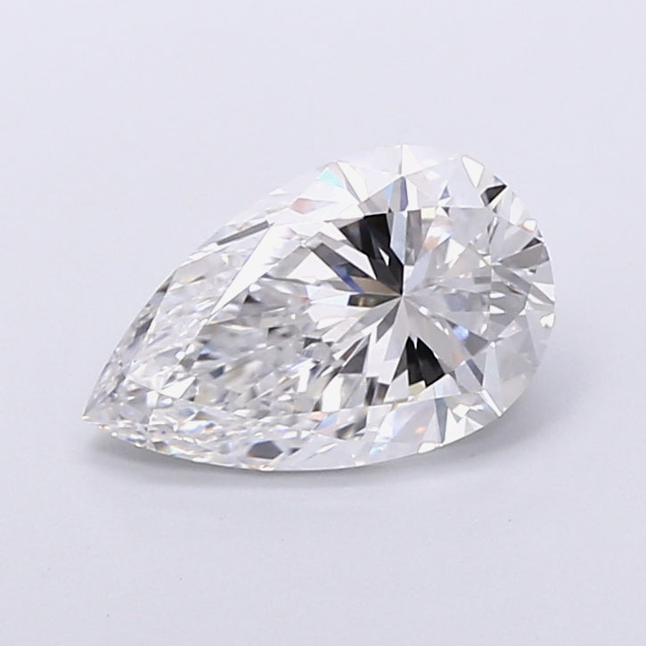5.08 Carat Pear Cut Lab Grown Diamond VVS2D