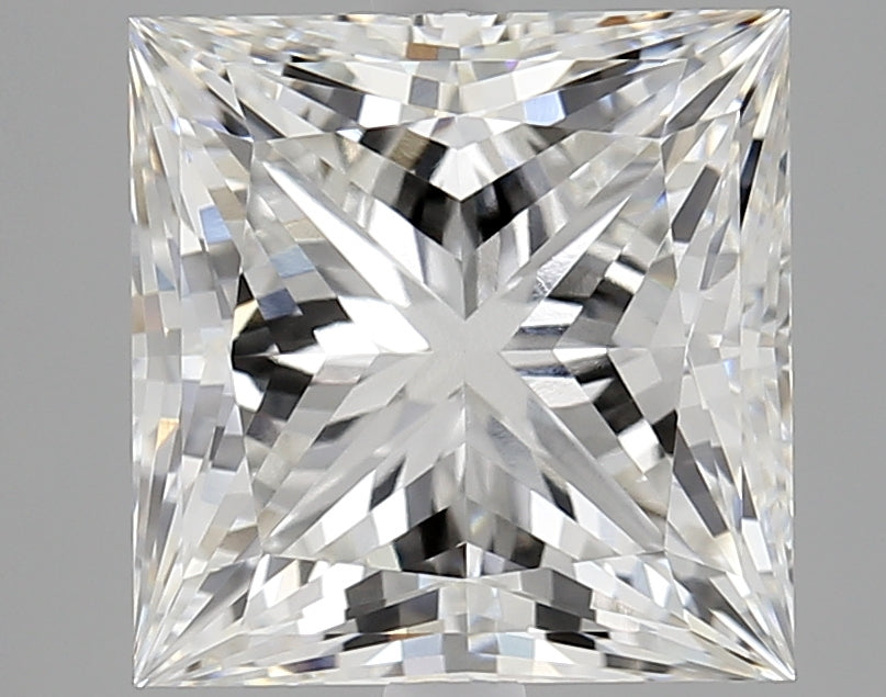 5.08 Carat Princess Cut Lab Grown Diamond VVS1F