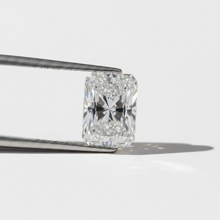 5,08 karaat stralend geslepen laboratoriumdiamant, VVS1/E