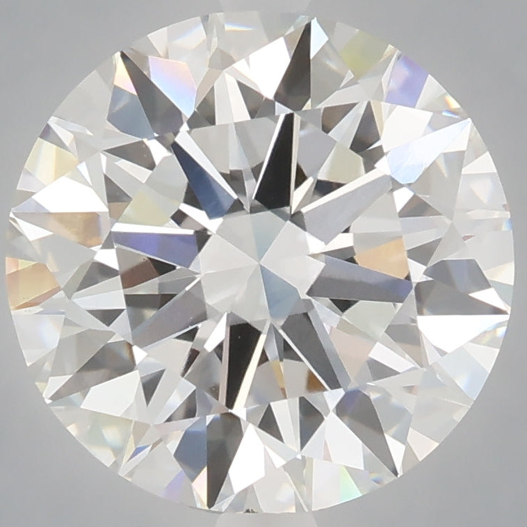 Diamante cultivado en laboratorio de talla redonda de 5,08 quilates VS1 E
