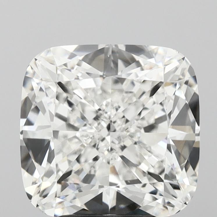5.09 Carat Cushion Lab Grown Diamond VVS2 E