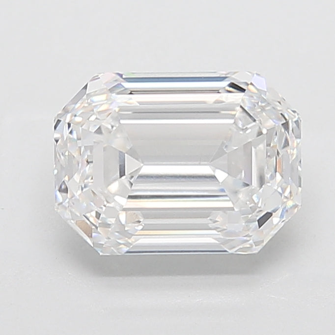 5.09 Carat Emerald Cut Lab Grown Diamond VVS2 D