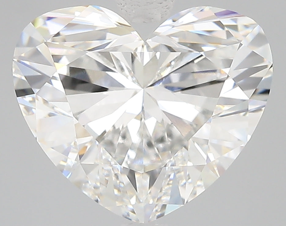 Diamant cultivé en laboratoire, taille cœur, 5,09 carats, VS1E