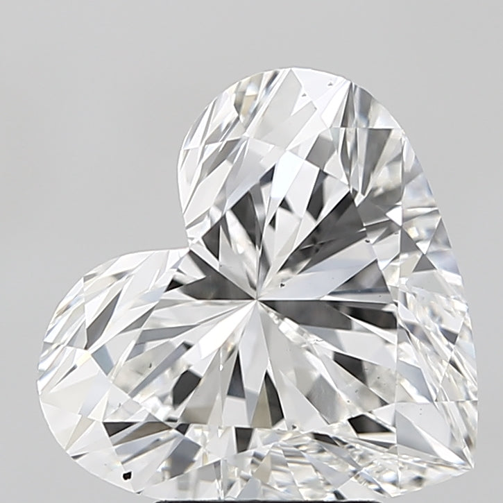 5.09 Carat Heart Cut Lab Grown Diamond VS2F