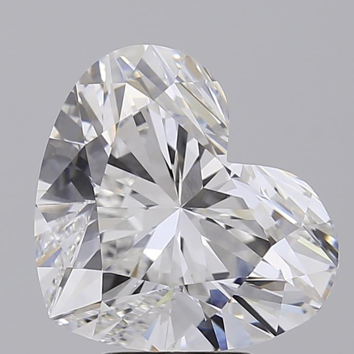 5.09 Carat Heart Cut Lab Grown Diamond VVS2D