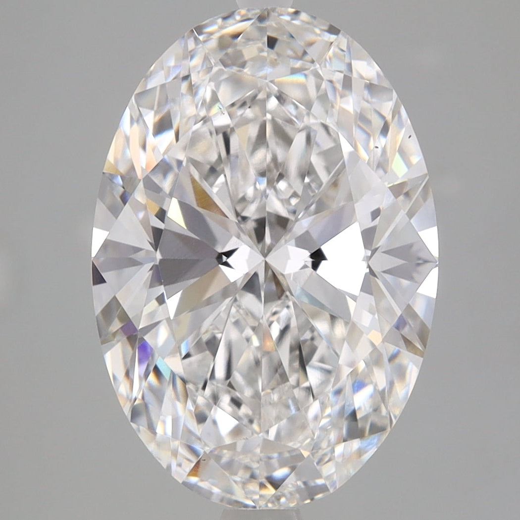5.09 Carat Oval Cut Lab Grown Diamond VS2 F