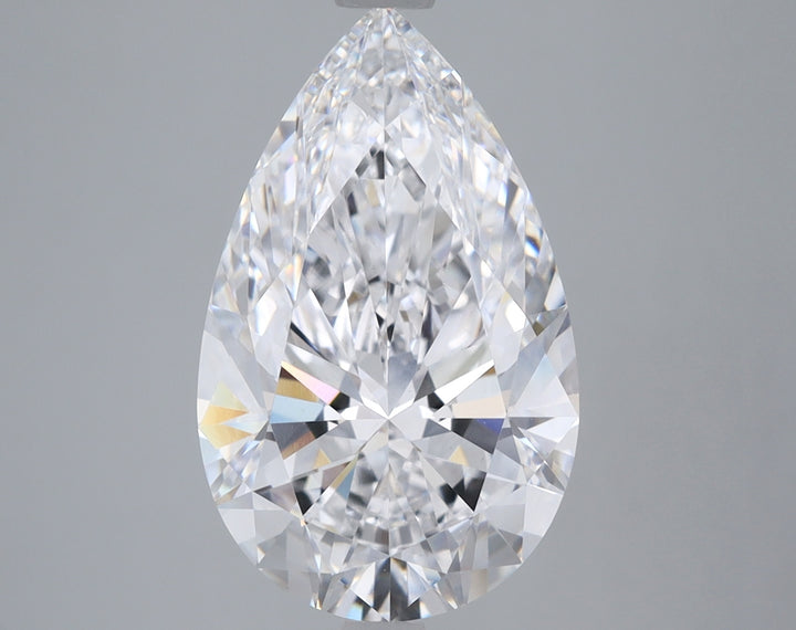 5.09 Carat Pear Cut Lab Grown Diamond VVS2F Color