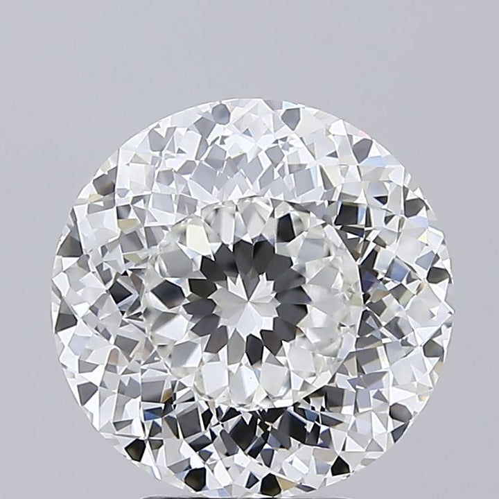 5,09 Karat portugiesischer geschliffener, im Labor gezüchteter Diamant VS1 F