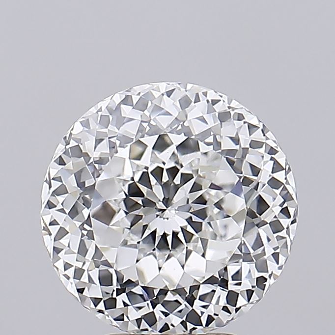 5,09 Karat portugiesischer geschliffener, im Labor gezüchteter Diamant VVS2 E