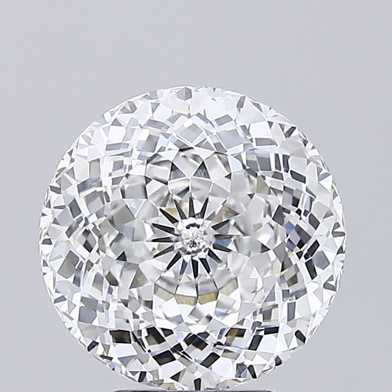 Diamant cultivé en laboratoire de taille portugaise de 5,09 carats VVS2 F