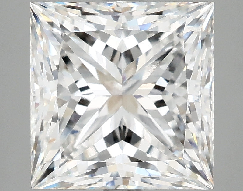 5.09 Carat Princess Cut Lab Grown Diamond VVS2E