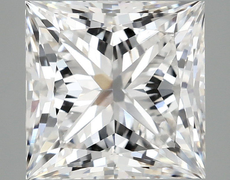5.09 Carat Princess Cut Lab Grown Diamond VVS2E