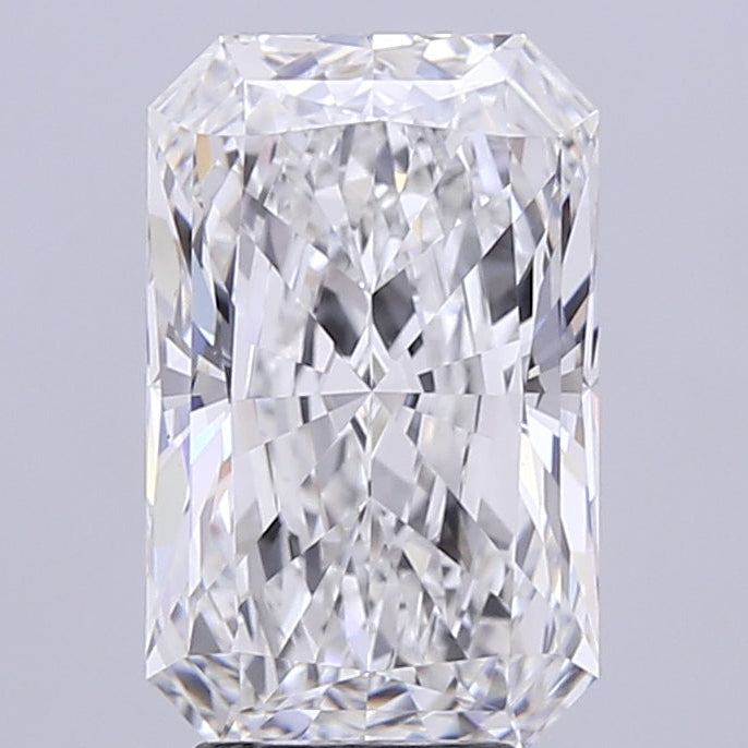 5.09 Carat Radiant Lab Grown Diamond VVS2 F