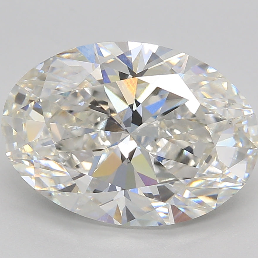 5.0 Carat Oval Cut Lab Grown Diamond VS1 G