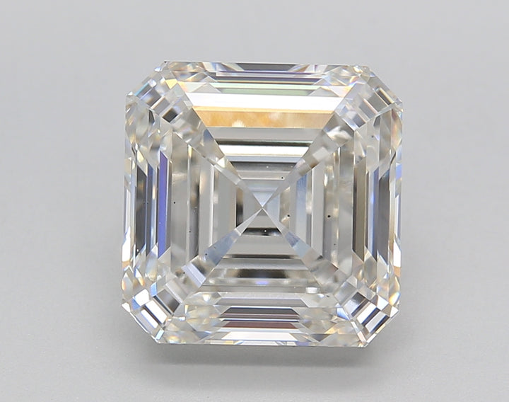 5.10 CT Square Emerald Cut G Color CVD Lab-Grown Diamond - IGI Certified, VS2 Clarity