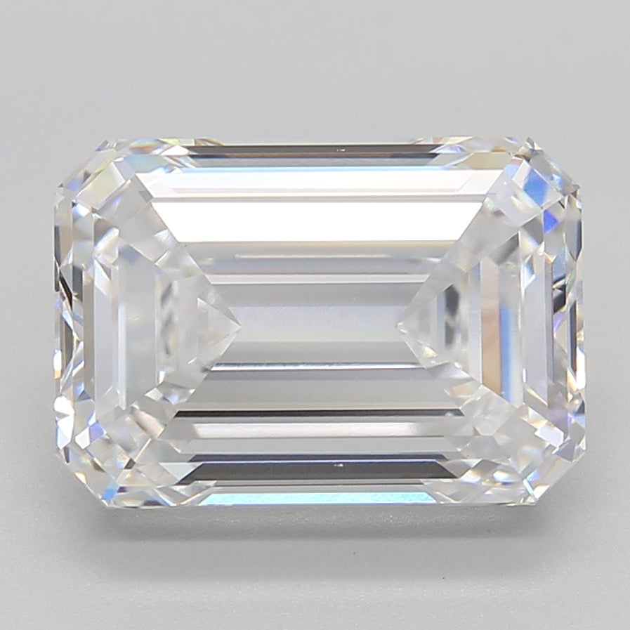 5.10 Carat Emerald Cut Lab Grown Diamond VVS2 E