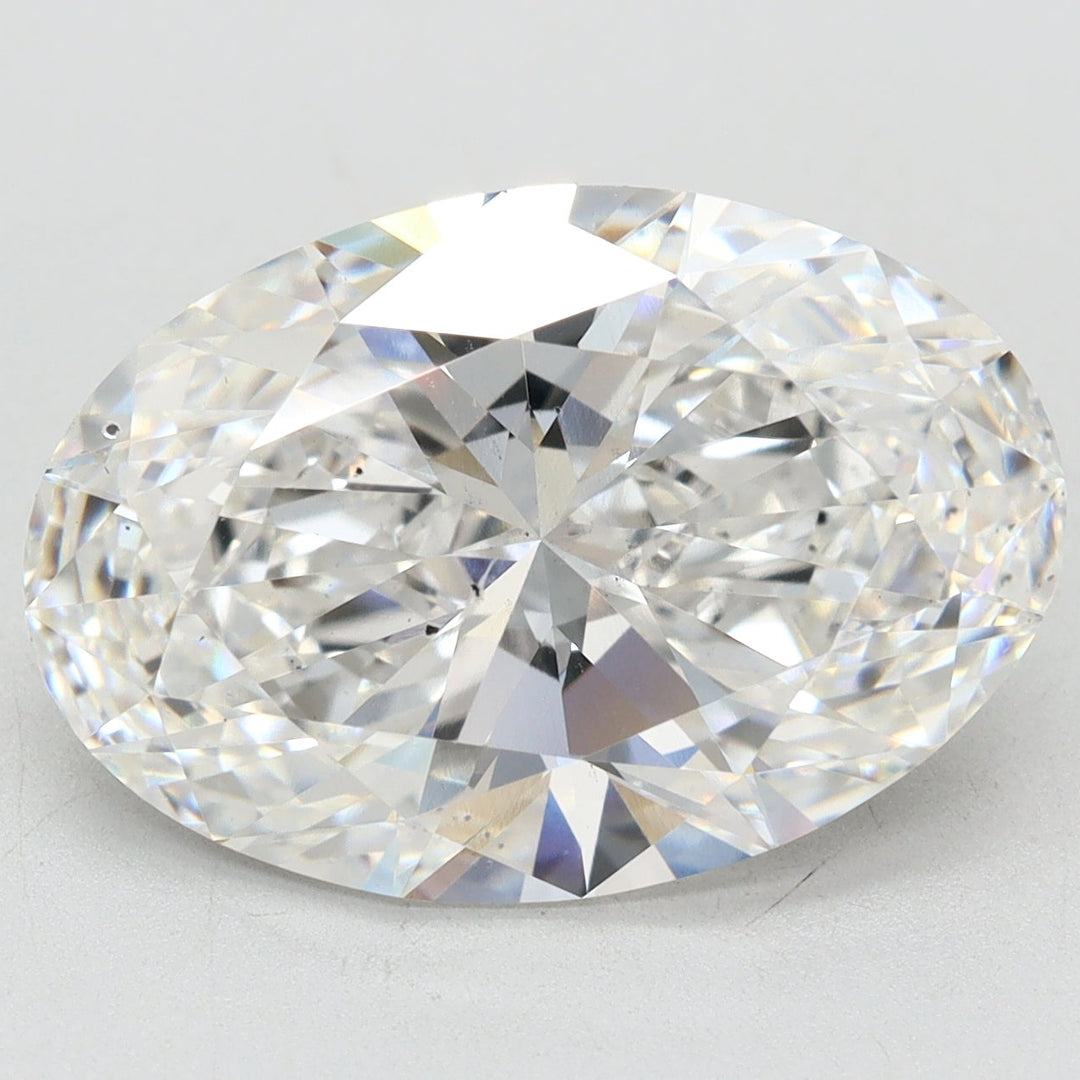 5.10 Carat Oval Cut Lab Grown Diamond VS2 F