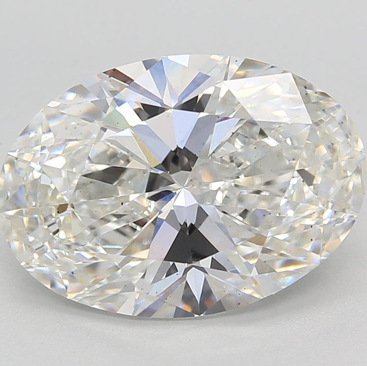 5.10 Carat Oval Cut Lab Grown Diamond VS2 F