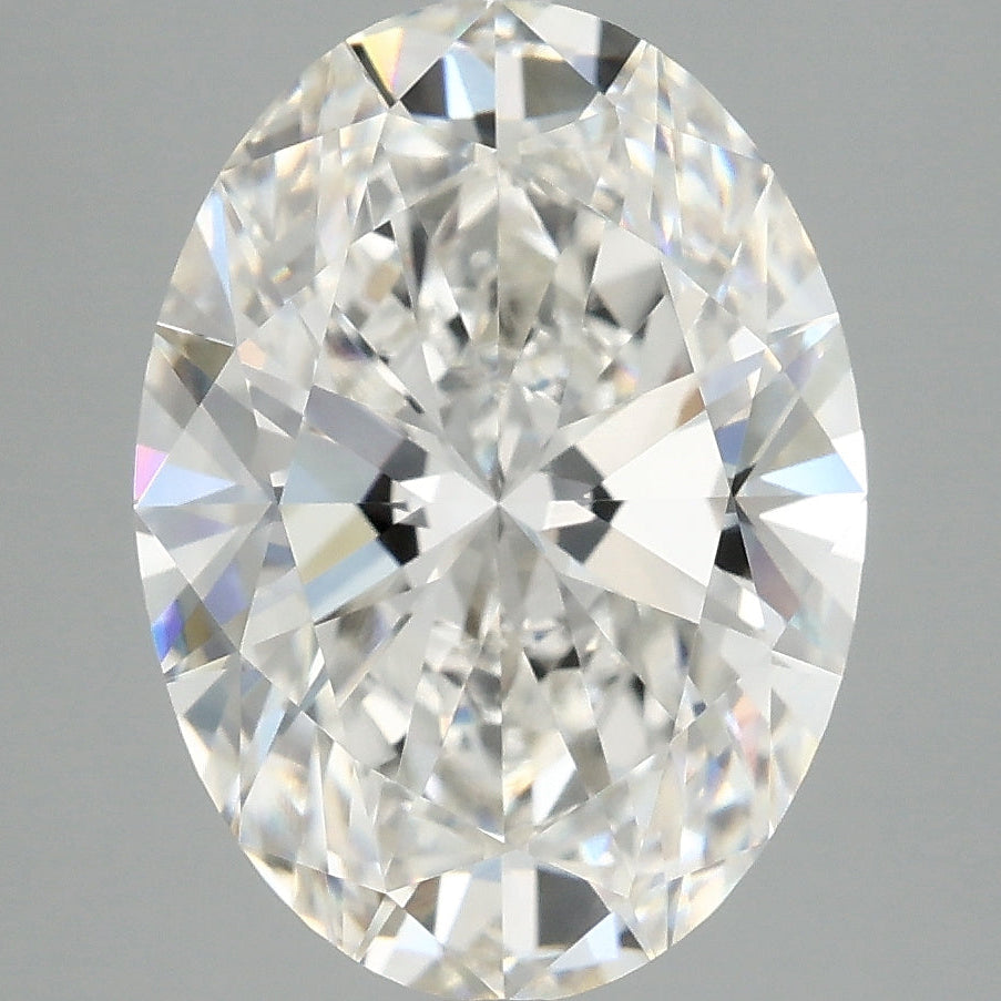 5.10 Carat Oval Lab Grown Diamond VVS1 F