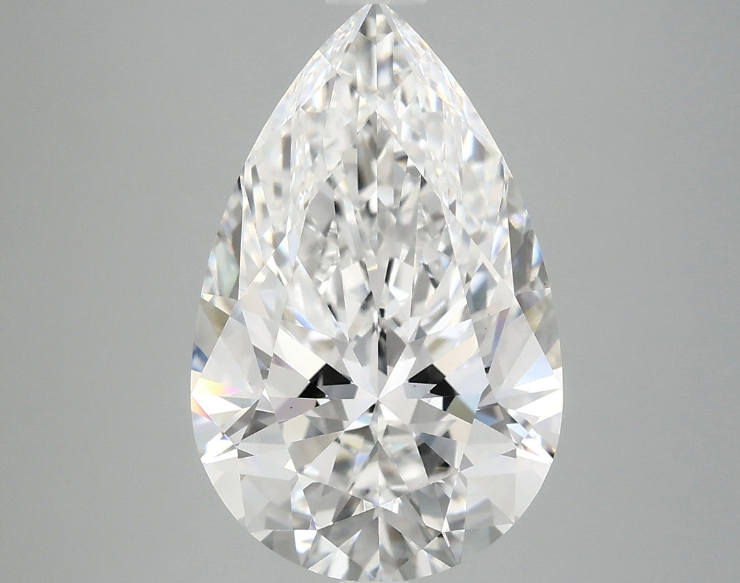 5.10 Carat Pear Cut Lab Grown Diamond VVS2D
