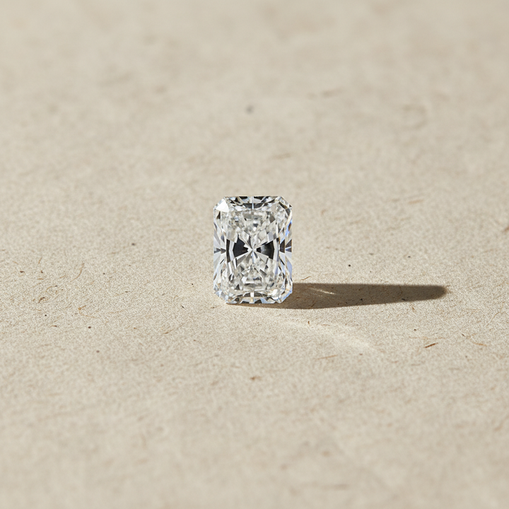 5.10 Carat Radiant Lab Grown Diamond, VS2/E