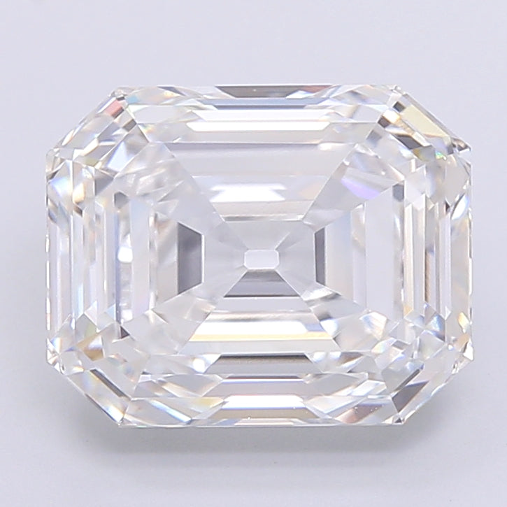 5.11 Carat Emerald Cut Lab Grown Diamond VVS2 D