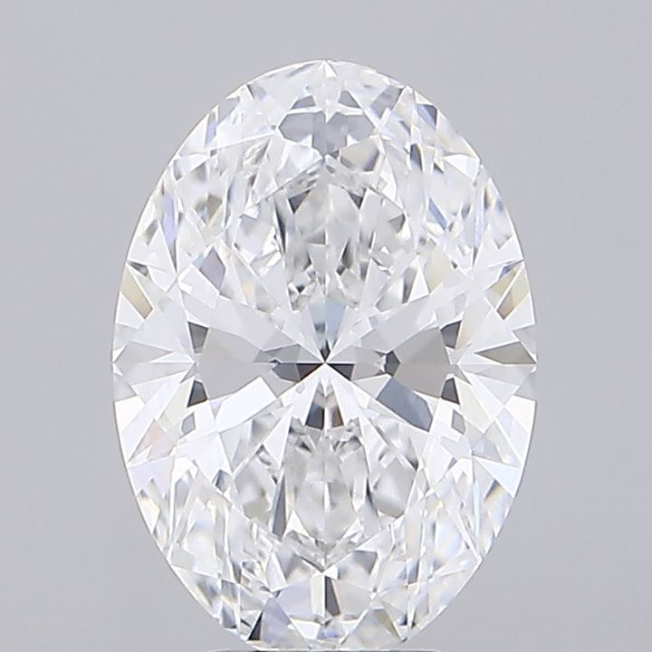 5,11 karaat ovaal geslepen lab-grown diamant VVS1 D
