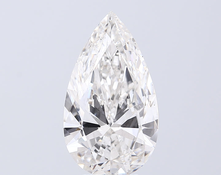 5.11 Carat Pear Cut Lab Grown Diamond VS2F Color